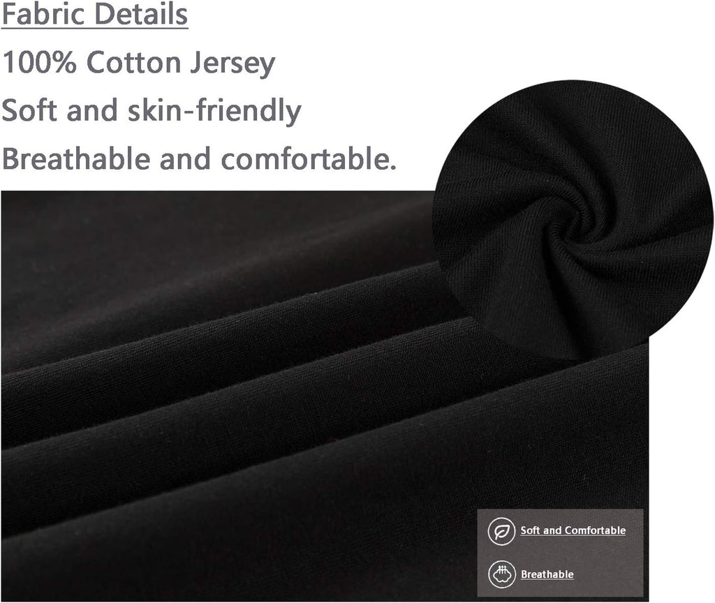 Kids T Shirts Youth Short Sleeve Striped T-Shirt Cotton Crewneck Tees for Boys or Girls Size 3-12 Years