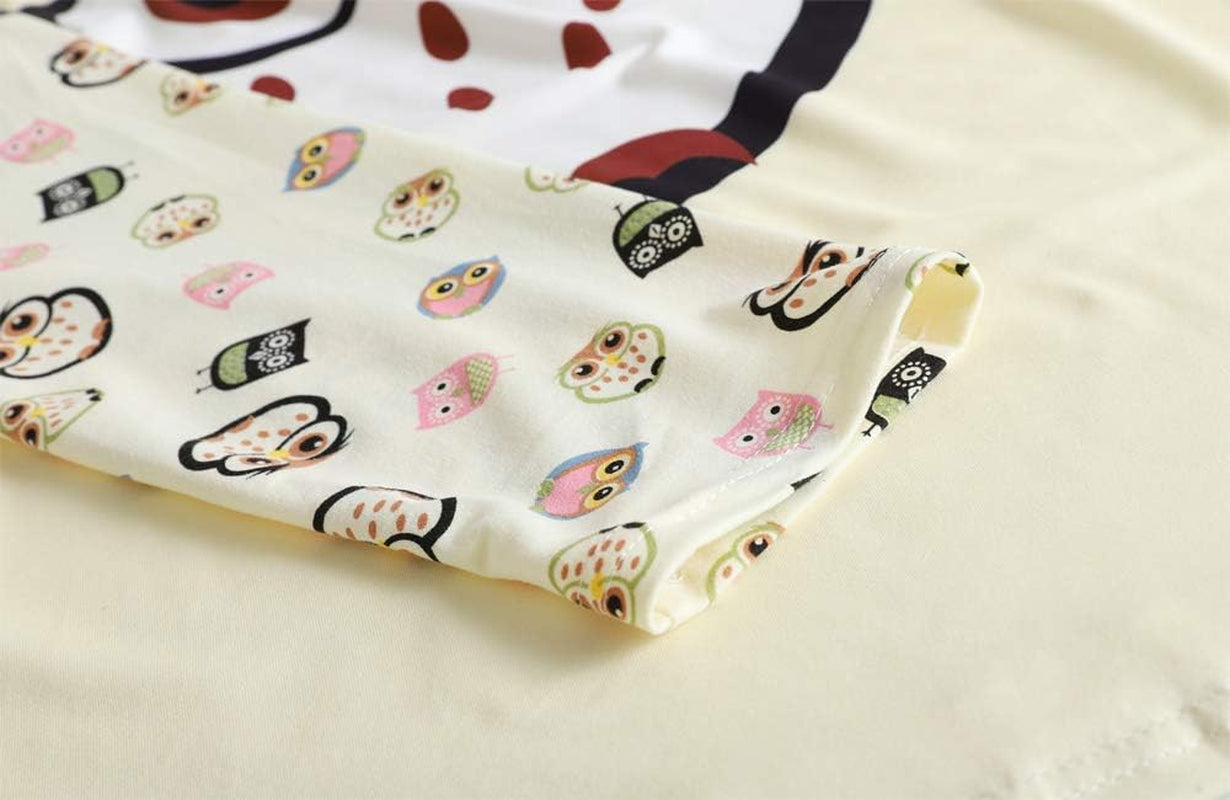 Women Pajamas Cute Christmas Bear Sleepwear Long Sleeve Stripes Loungewear