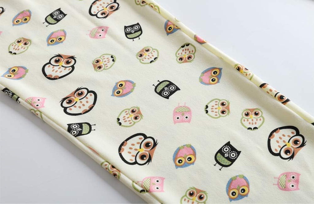 Women Pajamas Cute Christmas Bear Sleepwear Long Sleeve Stripes Loungewear